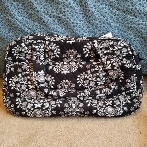 Vera Bradley Chandelier Noir Compact Traveler Bag